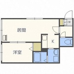 イーストポルトN14の物件間取画像